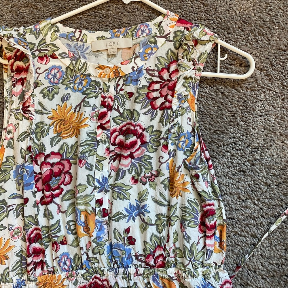 Loft floral dress